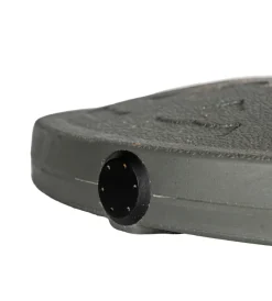 EuroGarden Coperture Per Esterno E Accessori|Base per ombrellone rotonda in compound grigio scuro per palo ø 38 mm