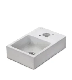 Outlet Base plinto per fontane in metallo "york" in calcestruzzo, 25x39x10 cm Fontane, Decorazioni E Pavimentazioni