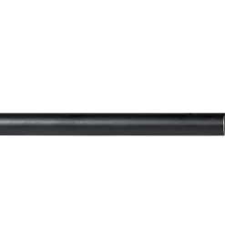 Tessile D'Arredo|Bastone per tende - nuvole colore nero da 240 cm con diametro 20 mm