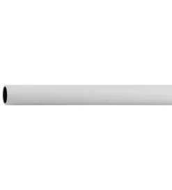 Tessile D'Arredo|Bastone per tende - nuvole colore bianco da 160 cm con diametro 20 mm