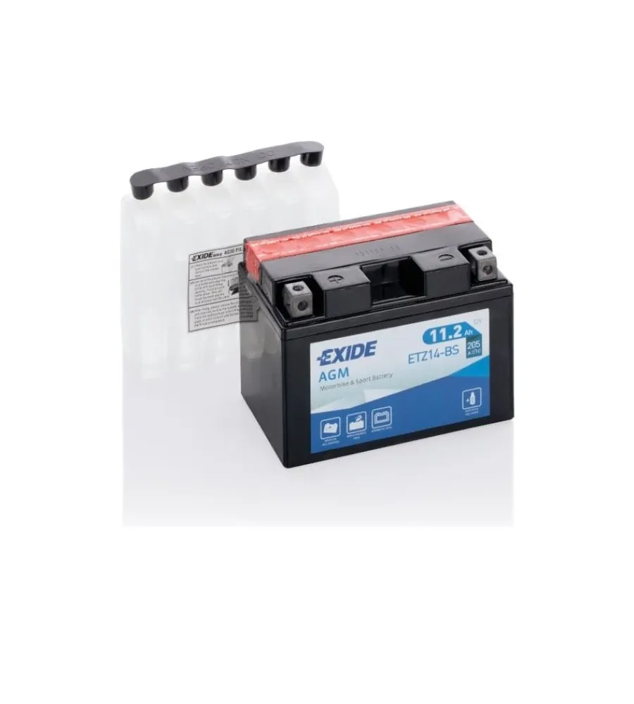 Elettrico- Battera exide maintenance free 12v 11ah sx - l90 x h110 x p150