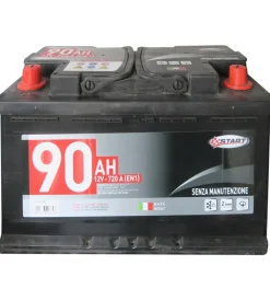 Best Batteria auto 90ah 12v 720a polo positivo sinistro cassetta l4b Elettrico