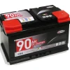 New Batteria auto 90ah 12v 720a polo positivo destro cassetta l4 Elettrico