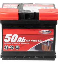 Elettrico- Batteria auto 50ah 12v 450a polo positivo destro casetta l1