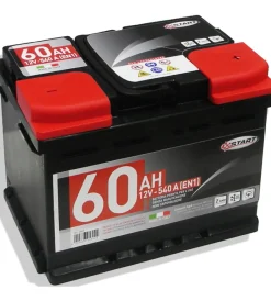 Batteria auto 60ah 12v 540a polo positivo destro cassetta l2 Elettrico
