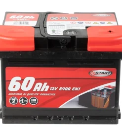 Batteria auto 60ah 12v 540a polo positivo destro cassetta l2 Elettrico