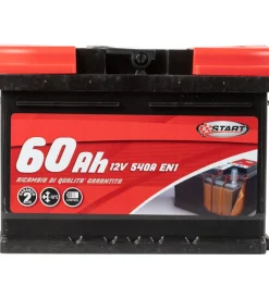 Batteria auto 60ah 12v 540a polo positivo destro cassetta l2 Elettrico