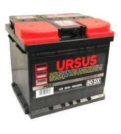 Elettrico- Batteria avviamento auto ursus max, 50 ah dx