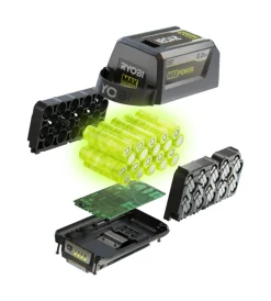 Batterie E Caricatori Per Macchine Giardinaggio-Ryobi Batteria di ricambio max power 