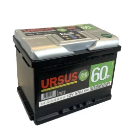Elettrico- Batteria per auto al piombo "ursus star&stop"  60 ah