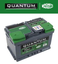 Online Batteria per auto "quantum" magneti marelli 70ah 600a Elettrico