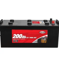 Elettrico|Batteria per autocarro e trattori 200ah 12v 1050a polo positivo sinistro