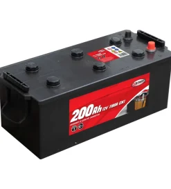 Elettrico|Batteria per autocarro e trattori 200ah 12v 1050a polo positivo sinistro