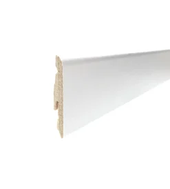 Kimono Porte, Scale E Pavimenti|Battiscopa mdf bianco 58x14x2400mm
