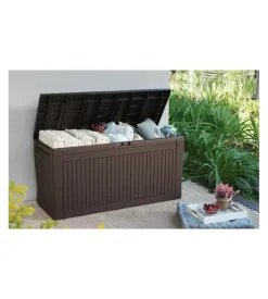 Keter Contenitori Da Esterno|Baule da esterno con rotelle