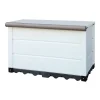 Baule da esterno "storage box tucany evo 150" in pvc bianco 150 lt 82,5x48x56 cm Contenitori Da Esterno