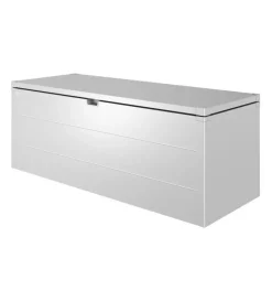 Biohort Contenitori Da Esterno|Baule da esterno impermeabile "stylebox 210" in acciaio zincato argento metallizzato 990 lt 207x80x81 cm - cod. b330910