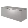 Biohort Contenitori Da Esterno|Baule da esterno impermeabile "stylebox 210" in acciaio zincato grigio quarzo metallizzato 990 lt 207x80x81 cm - cod. b380910
