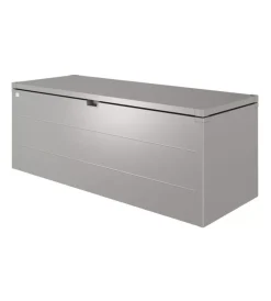 Biohort Contenitori Da Esterno|Baule da esterno impermeabile "stylebox 210" in acciaio zincato grigio quarzo metallizzato 990 lt 207x80x81 cm - cod. b380910