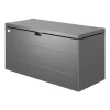 Contenitori Da Esterno-Biohort Baule da esterno impermeabile "stylebox 140" in acciaio zincato grigio scuro metallizzato 400 lt 140x60x71 cm - cod. b340410