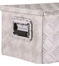 Officina E Garage- Baule portattrezzi vigor "v-76" in alluminio 76x33,5x24,5 cm