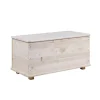 Complementi In Legno- Baule portatutto in legno con piedini 90 lt 90x45x45 cm