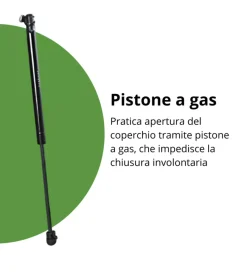 Contenitori Da Esterno-Biohort Baule postale per pacchi impermeabile