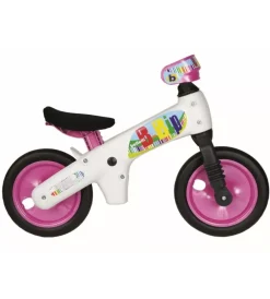 Bici Bambino|Bellelli bicicletta senza pedali b-bip bianca rosa