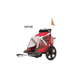 Online Bellelli carrello passeggino b-travel cabrio colore rosso Bici
