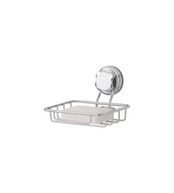 Accessori Bagno- Bestlock porta sapone con fissaggio a ventosa.
