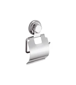 Accessori Bagno- Bestlock supporto per carta igienica con fissaggio a ventosa.