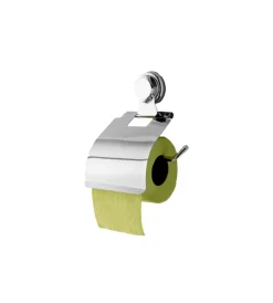 Accessori Bagno- Bestlock supporto per carta igienica con fissaggio a ventosa.