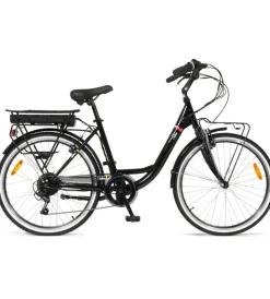 Hot Bici elettrica i-bike "city easy flow" 26" 45 km nera Bici Elettriche