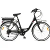 Clearance Bici elettrica i-bike "city easy comfort" 26" 45 km nera Bici Elettriche