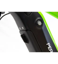 Bici Elettriche- Bici elettrica mountain bike mtb e-bike performance green con bluetooh- argento