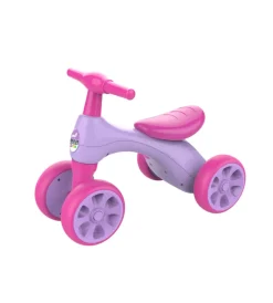 Giochi E Casette Bimbo- Bici pedagogica quad con 4 ruote, colore rosa