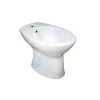 Ceramiche E Accessori-Idro-Bric Bidet a terra in ceramica bianco "serie idro".
