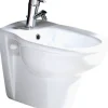 Best Bidet sospeso in ceramica bianco "serie fiore". Ceramiche E Accessori