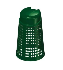 Best Bidone trespolo portasacchi grigliato verde da 110 litri Ordine E Sistemazione