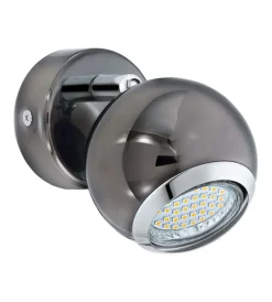 Online Bimeda - fareto 1 x 2,5w gu10led  acciaio/nickel Illuminazione Per Interno