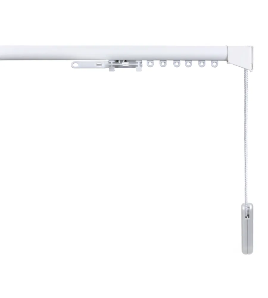 Hot Binario a corda bianco da 240 cm per tende arricciate Tessile D'Arredo