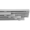 Tessile D'Arredo|Binario bianco da 250 cm 4 vie per tende a pannello da 70 cm