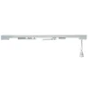 Best Binario in acciaio estensibile da 125 a 215 cm. Tessile D'Arredo
