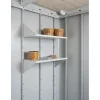 Sale ripiani per casetta attrezzi neo 56x24,5 cm grigio/bianco 4 Casette Da Giardino