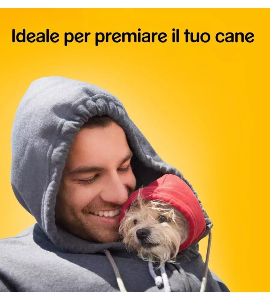 Pedigree Alimenti Secco Cane|Biscotti per cani "markies original" adulto di tutte le taglie con vitamine, calcio e omerga 3 500 gr