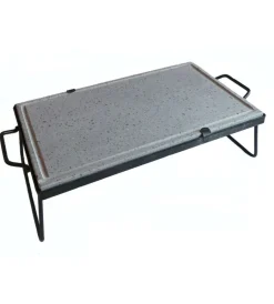 Barbecue-Arnold Bistecchiera in pietra lavica 30x40x15 cm