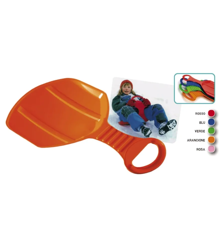 Giochi E Casette Bimbo- Bob singolo per bambini modello snow slider, colori assortiti
