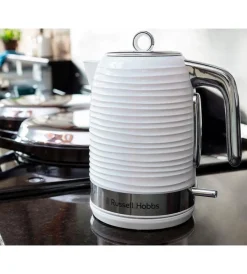 Sale Bollitore elettrico in plastica bianca, 1,7 litri - russel hobbs Piccoli Elettrodomestici