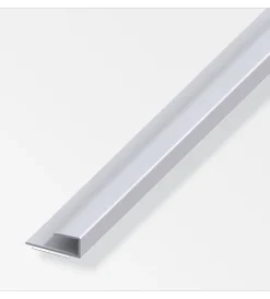 Alfer aluminium Ferramenta Per Mobili E Infissi|Bordo alluminio arg 15 x 9 aa sv 1 metro.