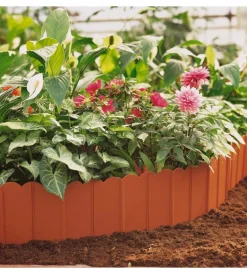 Clearance Bordo ornamentale 150x175hcm 3m terracotta Reti, Recizioni E Cancelli Per Giardino